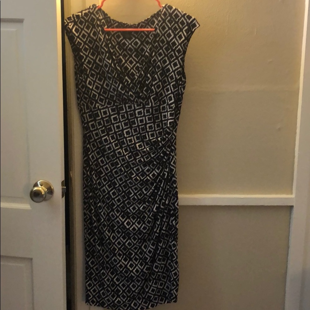 Ralph Lauren B&W Dress (size 6)